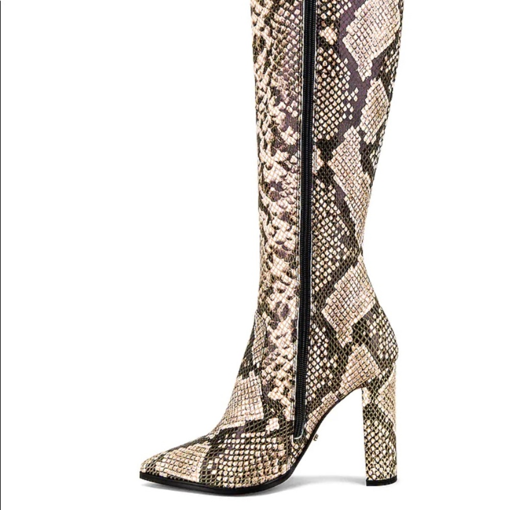 Tony Bianco Snakeskin boots